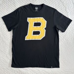 Boston Bruins '47 Classic Franklin Knockout Fieldhouse Tee T-Shirt NHL M